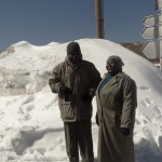 Théo et Marie à la neige