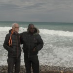 Rémy et Théo à la mer